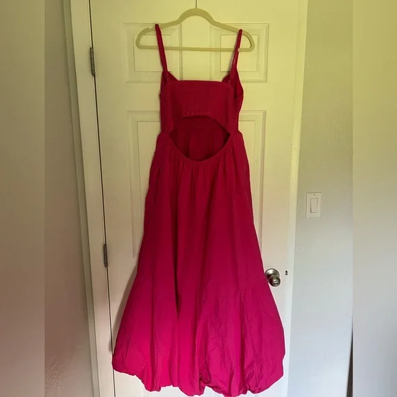 Anthropologie Pink bubble Dress - Picture 4 of 7